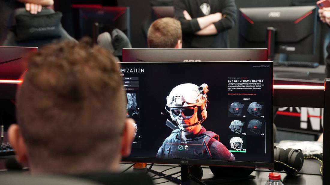 Playtesting session on Ready or Not at the National Esports Centre