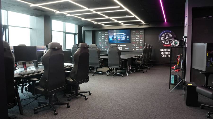 The breakout and viewing area